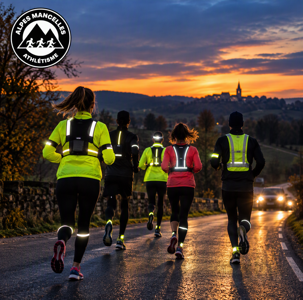 Alpes Mancelles Athlétisme - Restons visibles, restons en sécurité